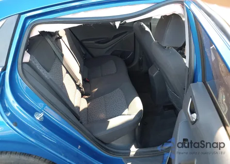 2018 Hyundai Ioniq Hybrid Sel from USA, damaged, VIN KMHC75LC3JU073591